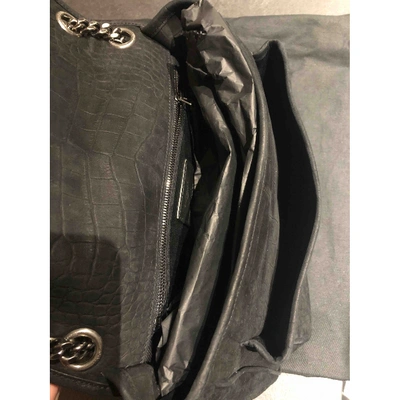 Pre-owned Saint Laurent Niki Handbag In Black