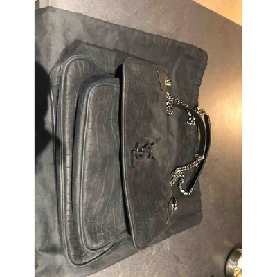 Pre-owned Saint Laurent Niki Handbag In Black