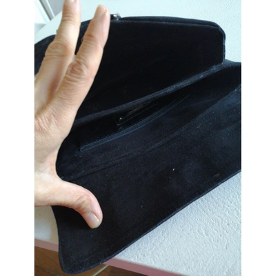 Pre-owned Giuseppe Zanotti Clutch Bag In Black