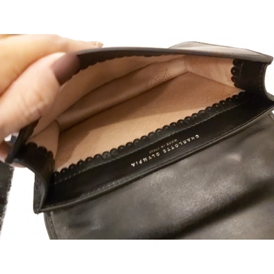 Pre-owned Charlotte Olympia Leather Clutch Bag