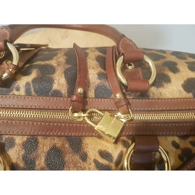Pre-owned Dolce & Gabbana Leather Travel Bag