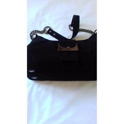 Pre-owned Stuart Weitzman Handbag In Black