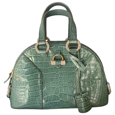 Pre-owned Saint Laurent Muse Crocodile Handbag