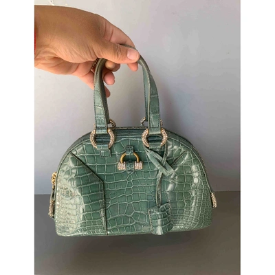 Pre-owned Saint Laurent Muse Crocodile Handbag