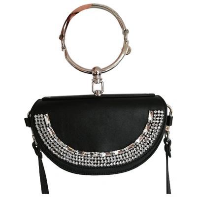 Pre-owned Chloé Bracelet Nile Black Leather Handbag