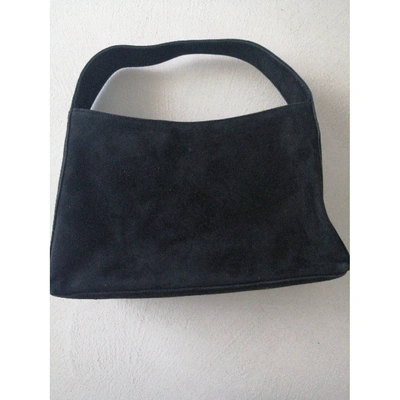 Pre-owned Bruno Magli Handbag In Black