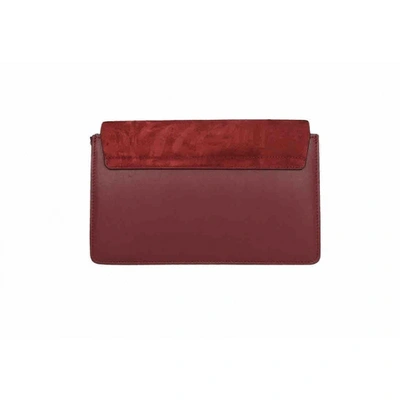 Pre-owned Chloé Faye Handbag In Red