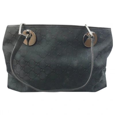 Pre-owned Gucci Black Cloth Handbag