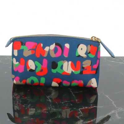 Pre-owned Fendi Multicolour Cloth Clutch Bag