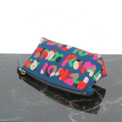 Pre-owned Fendi Multicolour Cloth Clutch Bag