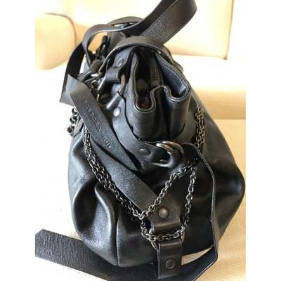 Pre-owned Barbara Bui Black Leather Handbag
