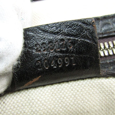 Pre-owned Gucci Brown Cloth Handbag