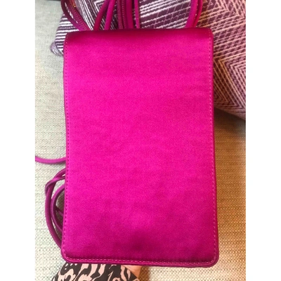 Pre-owned Dries Van Noten Pink Cloth Handbag