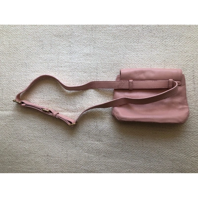 Pre-owned Elizabeth And James Leather Handbag In Pink