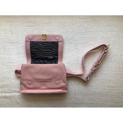 Pre-owned Elizabeth And James Leather Handbag In Pink
