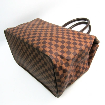 Pre-owned Louis Vuitton Brown Cloth Travel Bag