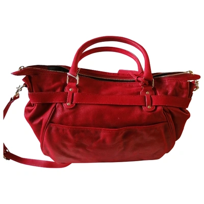 Pre-owned Vanessa Bruno Lune Red Leather Handbag
