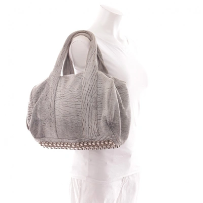 Pre-owned Alexander Wang Rocco Grey Handbag