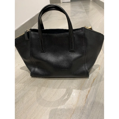 Pre-owned Gerard Darel Black Leather Handbag