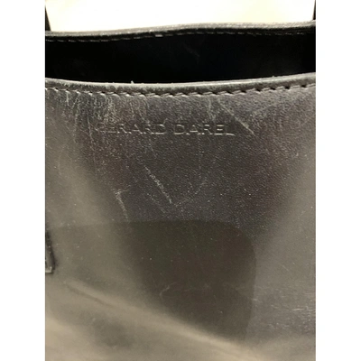 Pre-owned Gerard Darel Black Leather Handbag