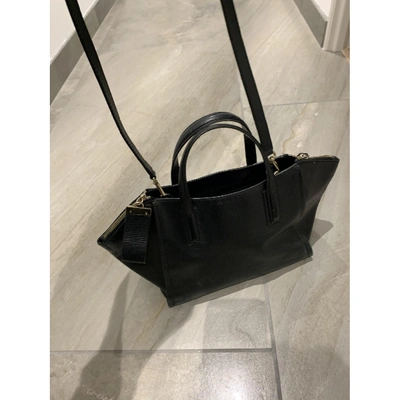 Pre-owned Gerard Darel Black Leather Handbag