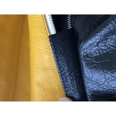 Pre-owned Balenciaga Yellow Leather Travel Bags