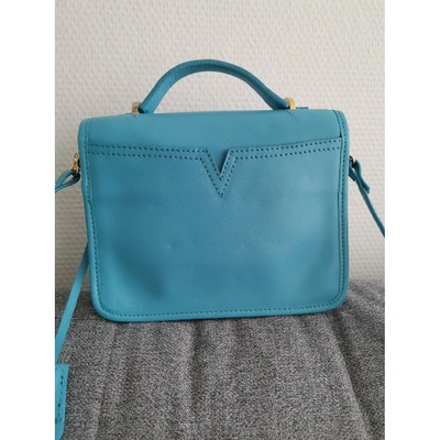 Pre-owned Opening Ceremony Blue Leather Handbag