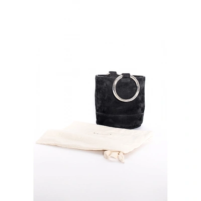 Pre-owned Simon Miller Small Bonsai Black Suede Handbags