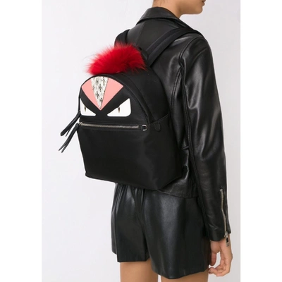 Pre-owned Fendi Backpack In Black