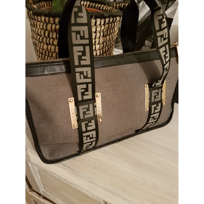 Pre-owned Fendi Cloth Handbag