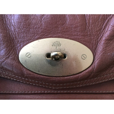 Pre-owned Mulberry Alexa Leather Handbag In Brown