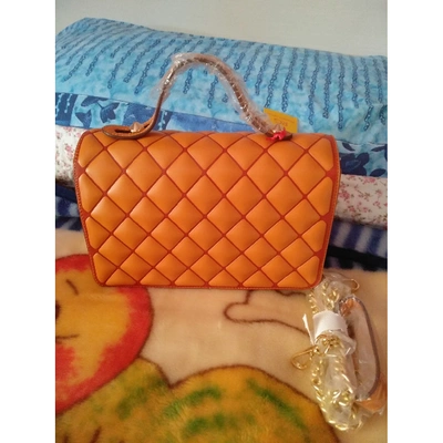 Pre-owned Romeo Gigli Crossbody Bag In Orange
