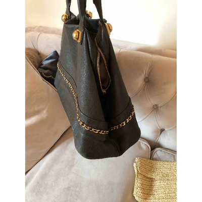 Pre-owned Chloé Black Leather Travel Bag