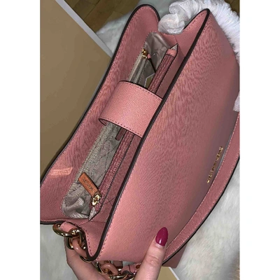 Pre-owned Michael Kors Leather Bag In Pink