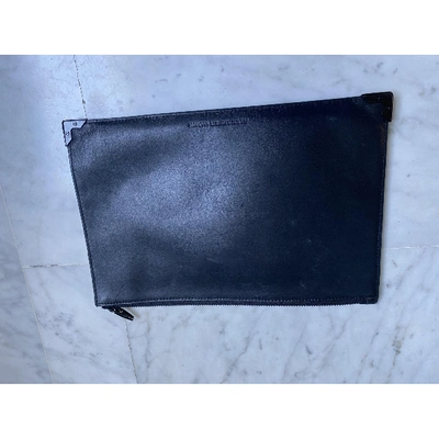 Pre-owned Alexander Wang Leather Clutch Bag In Multicolour