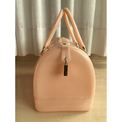 Pre-owned Furla Candy Bag Beige Handbag