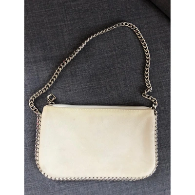 Pre-owned Orciani Leather Handbag In White