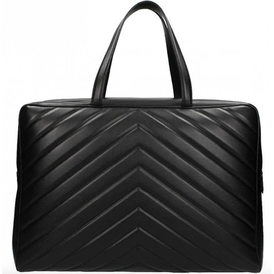 Pre-owned Stella Mccartney Stella Star Cloth Handbag In Black