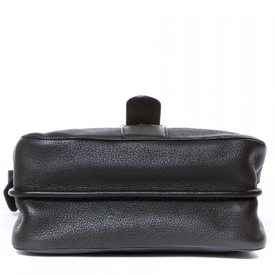 Pre-owned Delvaux Le Brillant Brown Leather Handbag