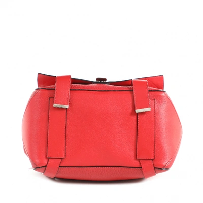 Pre-owned Proenza Schouler Small Courier Red Leather Backpack