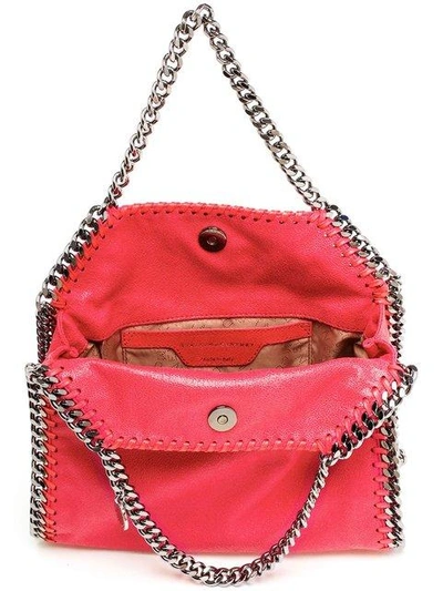 Shop Stella Mccartney Mini 'falabella' Tote - Pink