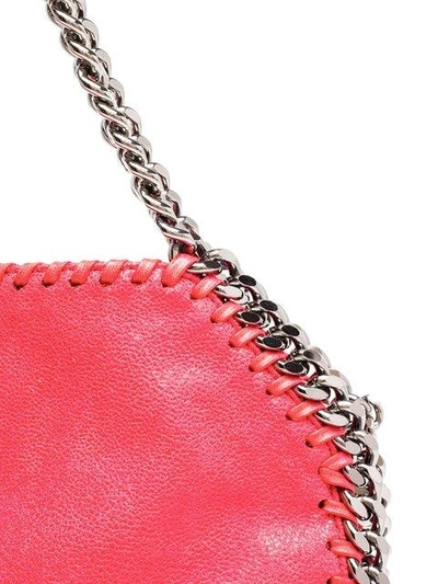 Shop Stella Mccartney Mini 'falabella' Tote - Pink