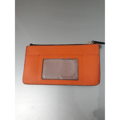 Pre-owned Emporio Armani Leather Clutch Bag