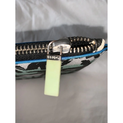 Pre-owned Kenzo Clutch Bag In Multicolour