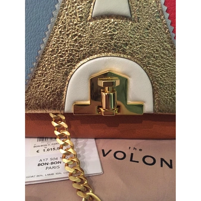 Pre-owned The Volon Leather Crossbody Bag In Multicolour