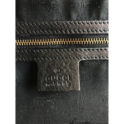 Pre-owned Gucci 1973 Black Suede Handbag