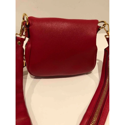 Pre-owned Tom Ford Jennifer Red Leather Handbag