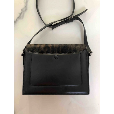 Pre-owned Barbara Bui Leather Crossbody Bag In Black