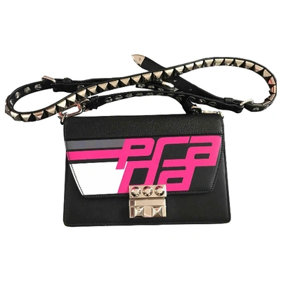 Pre-owned Prada Elektra Black Leather Handbag