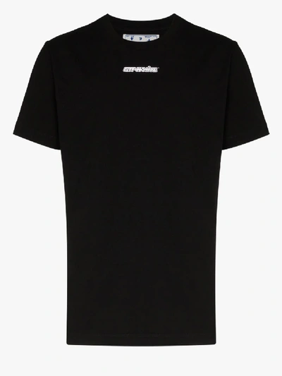 Shop Off-white Black Marker Arrows Print T-shirt